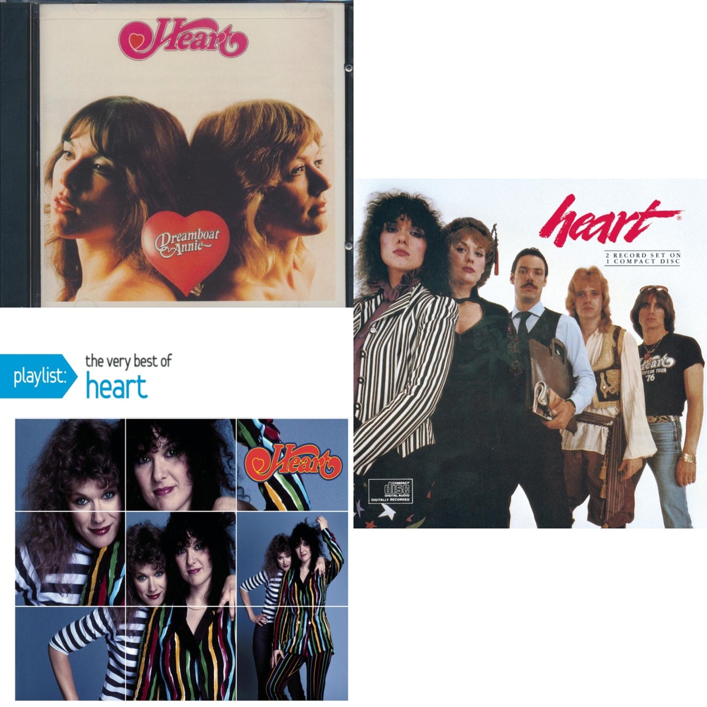 Dreamboat Annie & Playlist: Very Best Of Heart & Greatest Hits