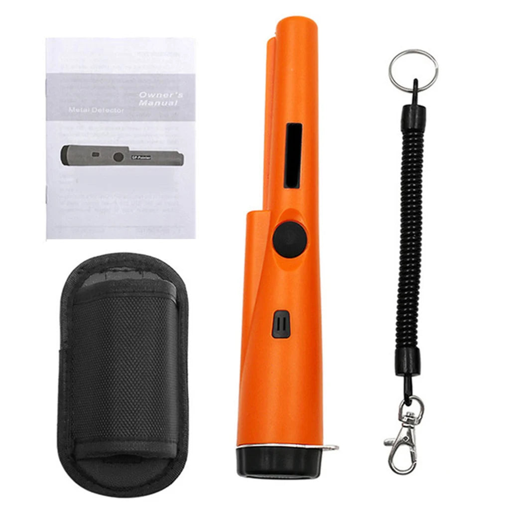 “Hellpoint V9” – Tactical Handheld Pinpointer Metal Detector for Coins, Gold, and Underground Chaos