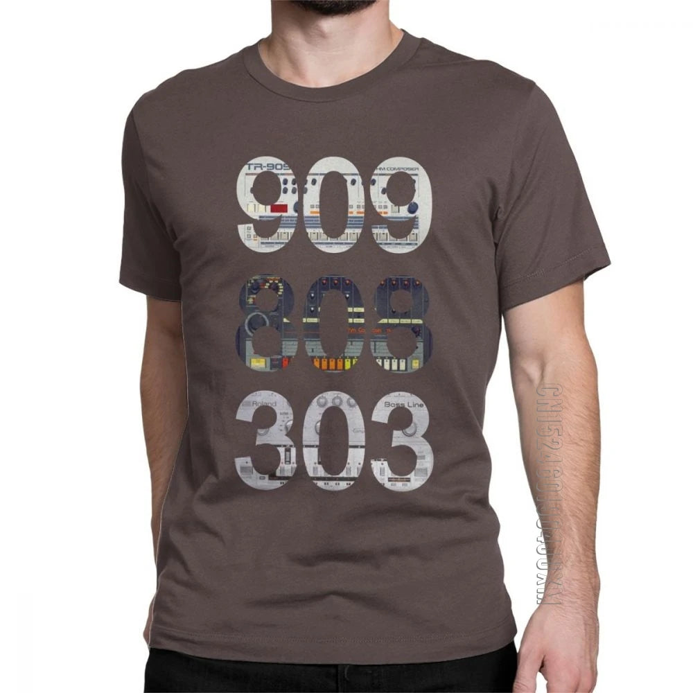 Roland Riot Unit Tee – 808/909/303 Classic Machine Streetwear For Beat Scientists & Pit DJs