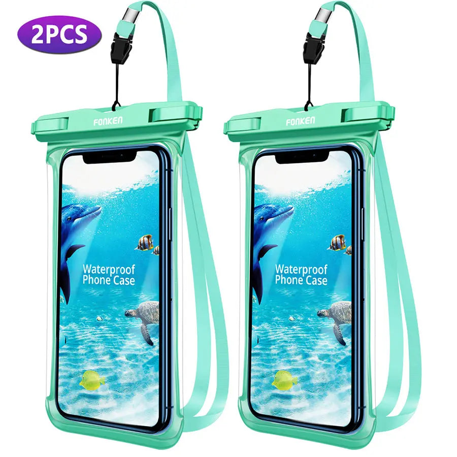 Full View Waterproof Phone Case – Rock the Waves, Keep Your Gear Dry | Snow, Rain, Underwater Survival | Ultimate Waterproof Mobile Pouch for Adventurers - Premium phone case from dsers - Just $17.77! Shop now at Lizard Vigilante