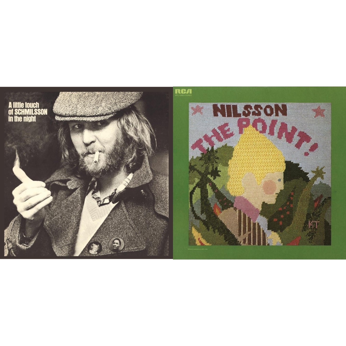 Harry Nilsson - Point & Little Touch Of - CD Bundle