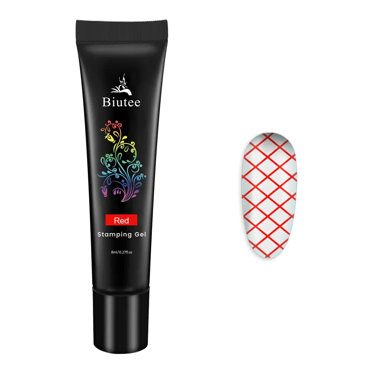 8 Colors Nail Art Stamping Gel Polish For Nail Art DIY- 8ml Stamp Print Oil UV Gel Vanish Soak Off Varnish New 2021 Manicure Gel