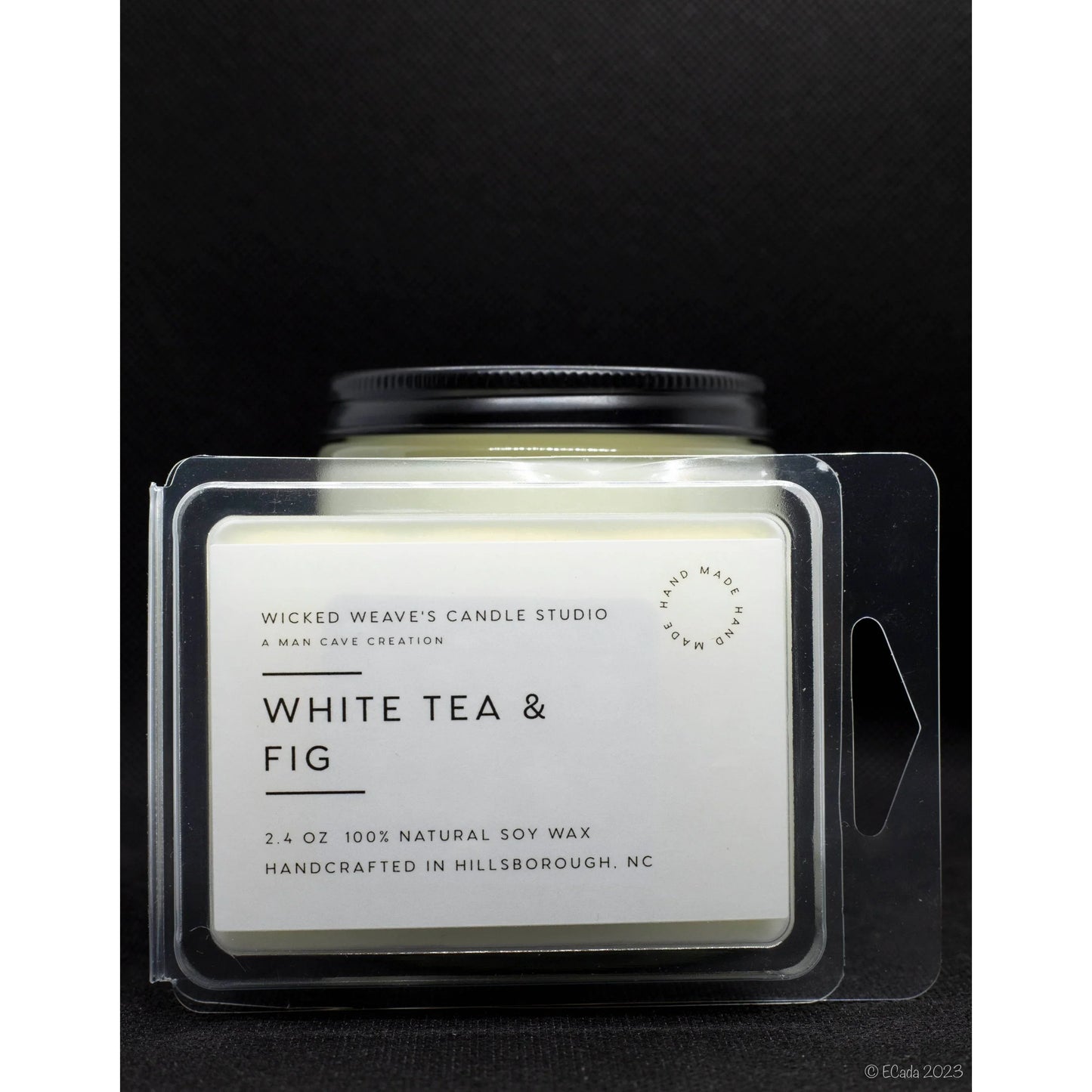 TD Soy Wax Scented Candle in White Tea & Fig Flavor Available in 5 Size Options