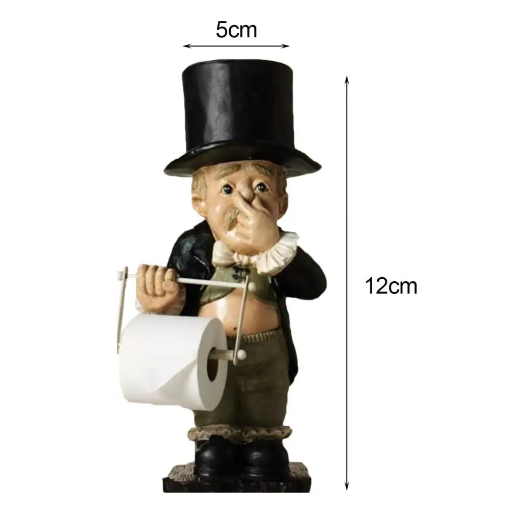 Cute Old Man Shape Statue Model Handmade Decorative Wide Application Display Sculpture Yard Decoration Crafts Home Ornament