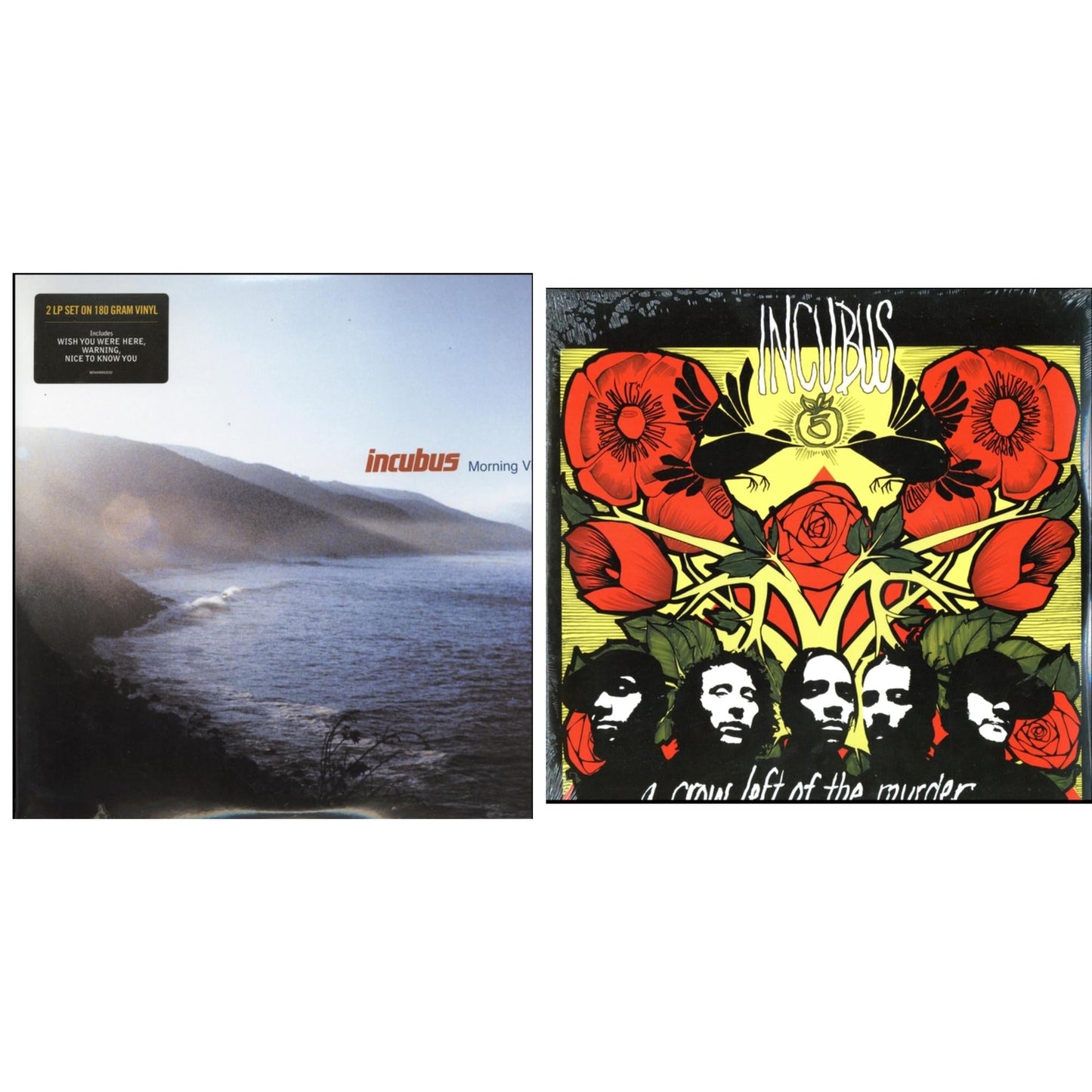 Incubus - Crow Left Of The Murder (2LP/180G) & Morning View (2LP/180G)