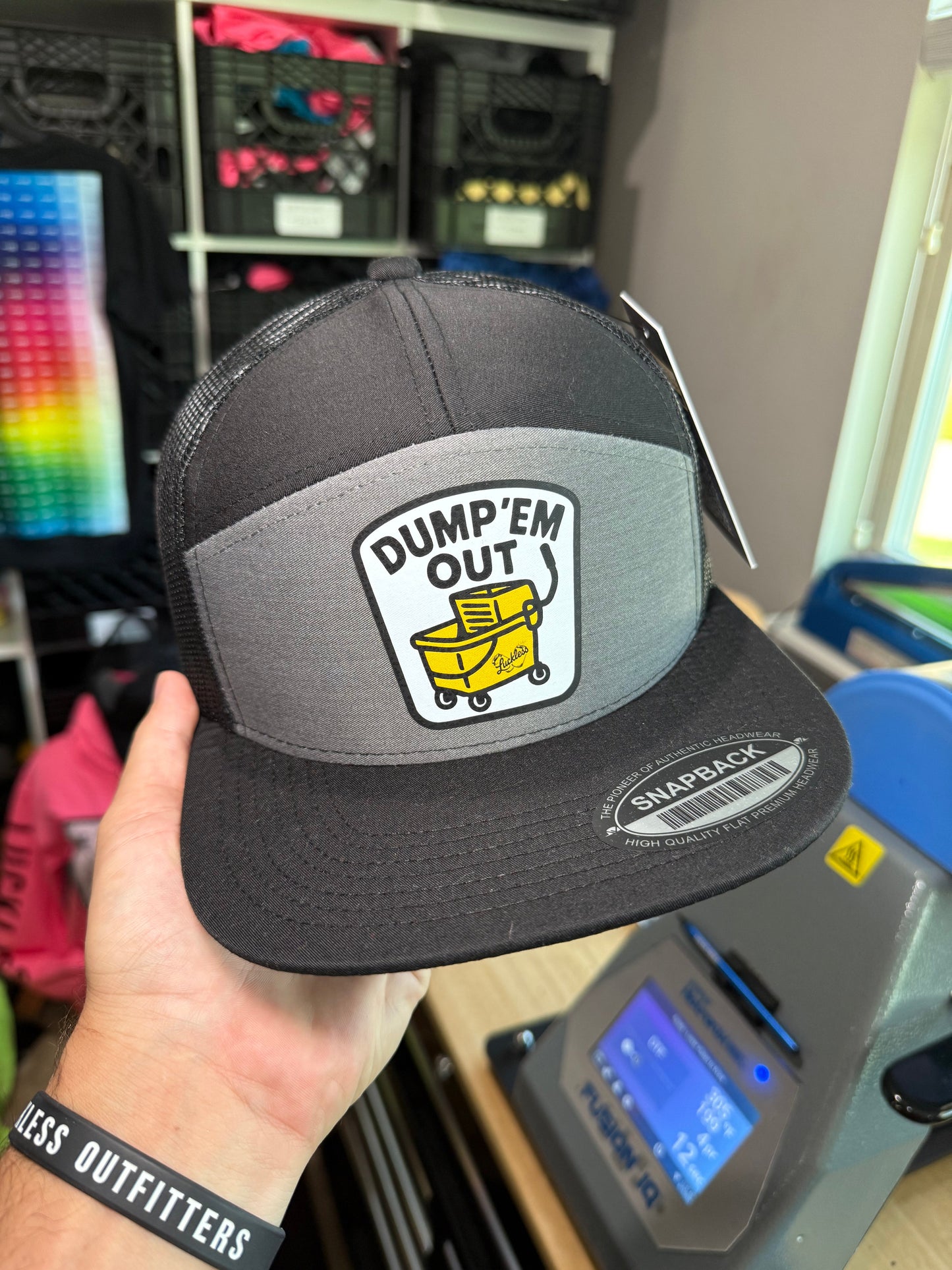 Dump Em Out Mop Bucket Snapback