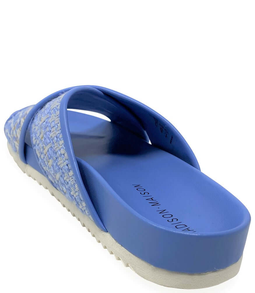 Sky Blue Cross Sandal