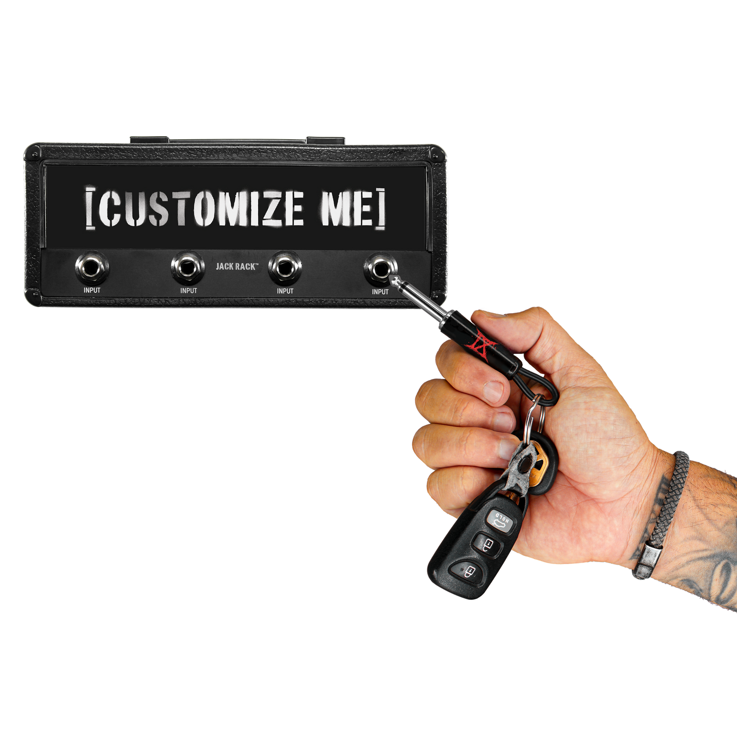 Ice Nine Kills IX Guitar Plug Keychain