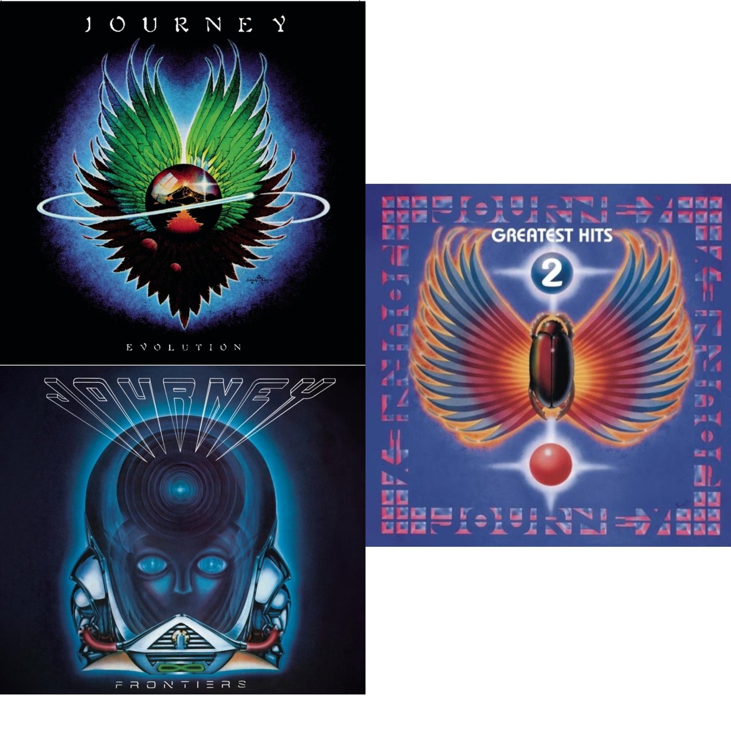 Journey's Greatest Hits Vol.2 & Frontiers & Evolution
