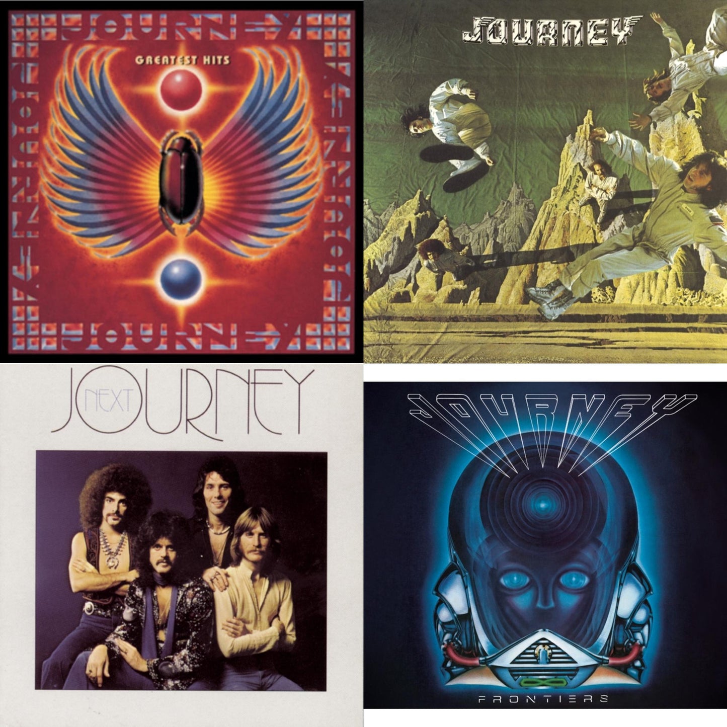 Greatest Hits & Journey & Next & Frontiers