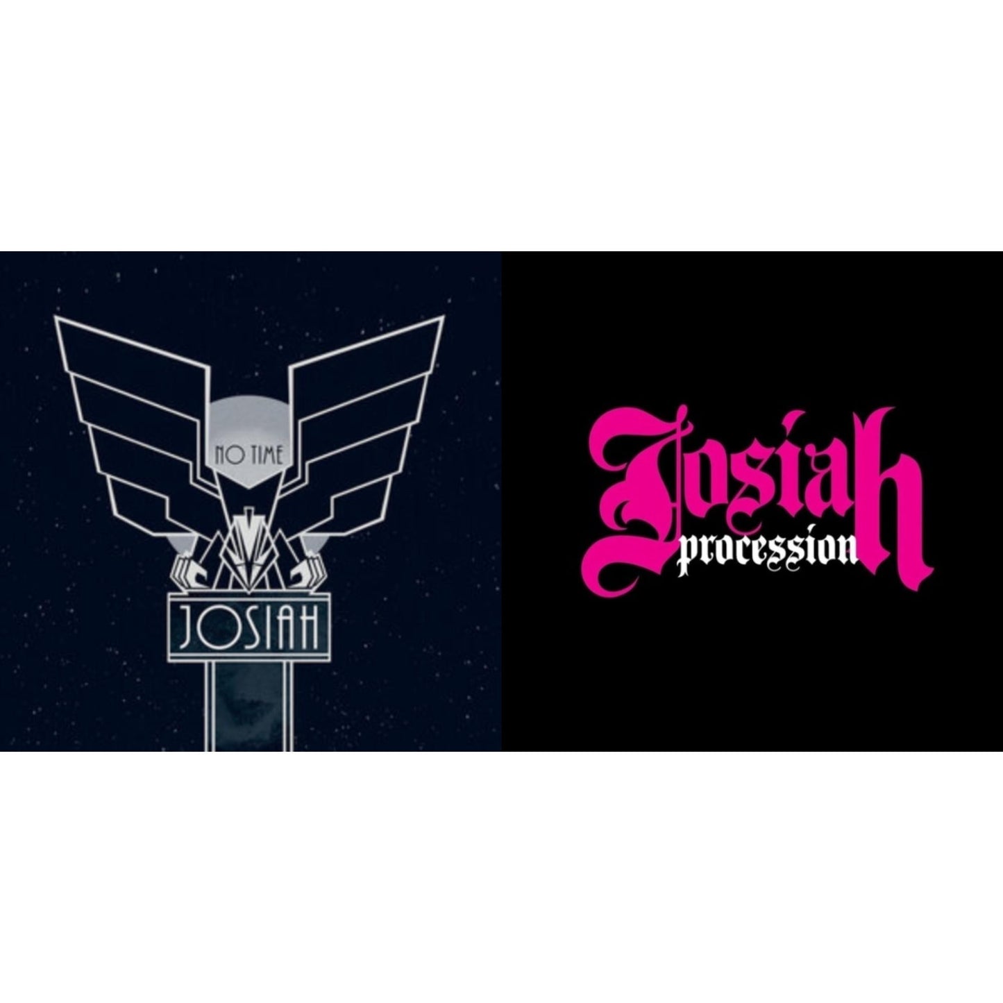 No Time (Transparent LP Vinyl) & Procession (Side A Black/Magenta/Silver LP Vinyl)