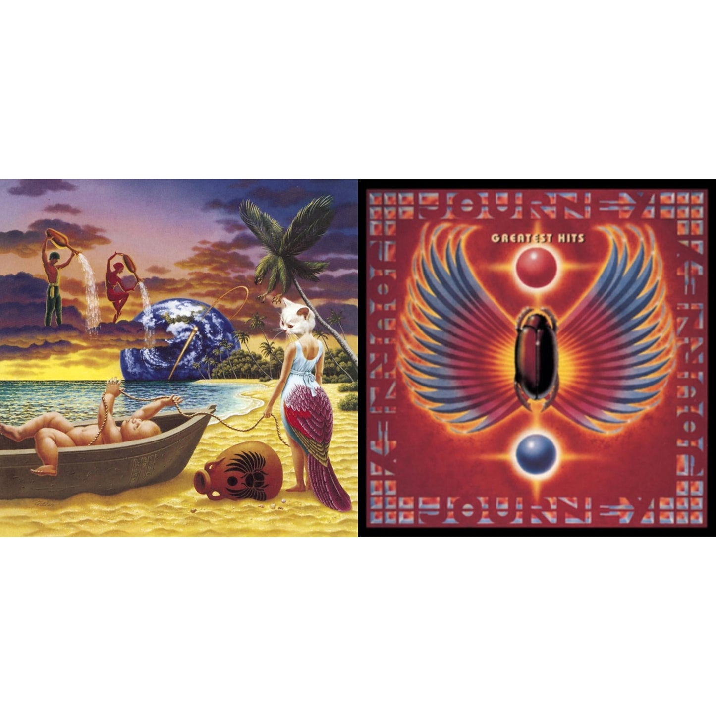 Journey - Greatest Hits & Trial By Fire - CD Bundle