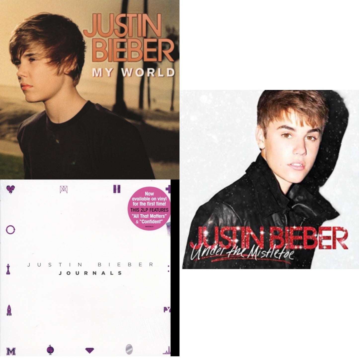 My World & Journals & Under The Mistletoe