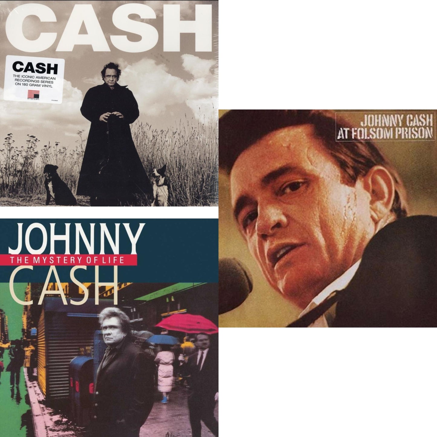 American Recordings & Mystery Of Life & At Folsom Prison