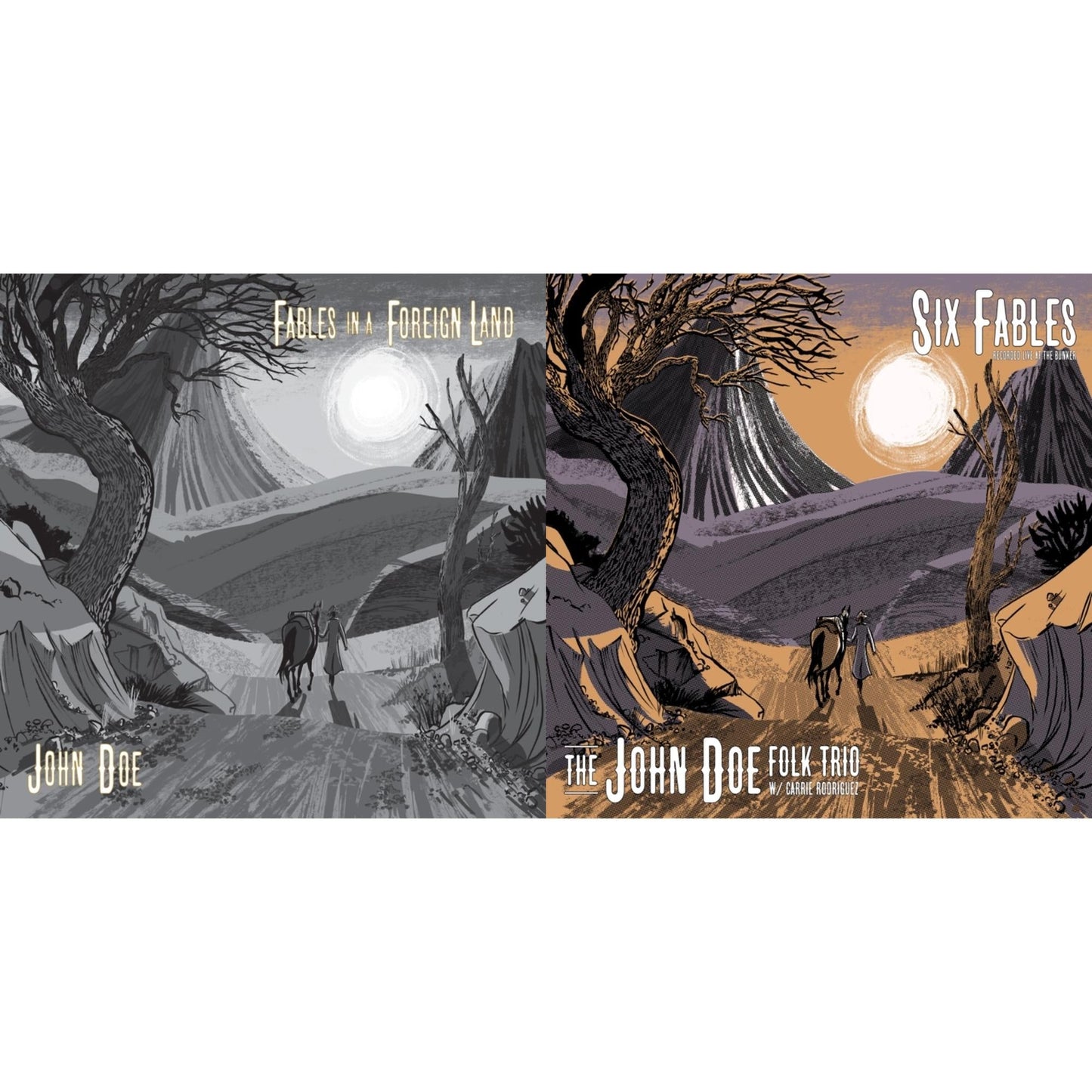 Fables In A Foreign Land & Six Fables Recorded Live At The Bunker (Marble Smoke LP Vinyl)