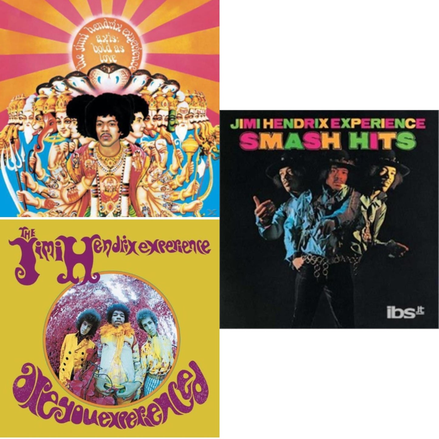 Axis: Bold As Love & Smash Hits & Are You Experienced