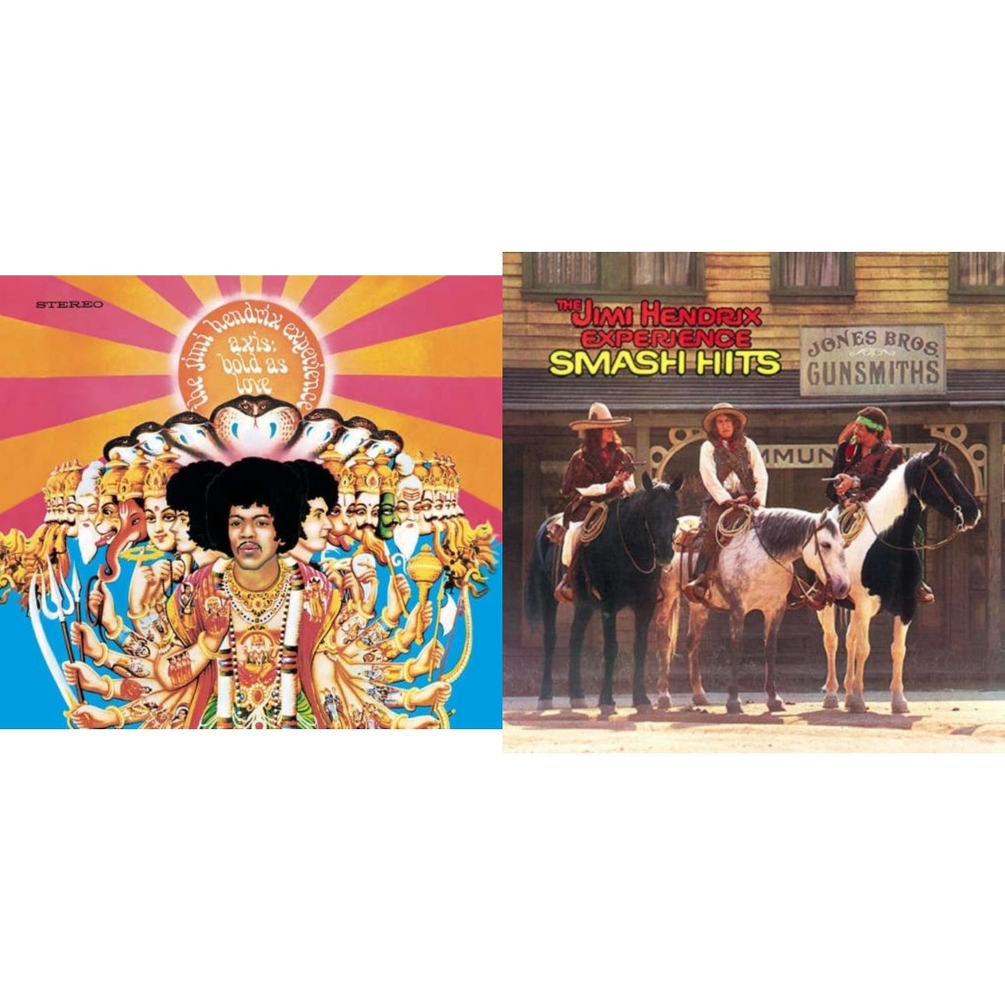 Axis: Bold As Love (180G) & Smash Hits (150G LP Vinyl/Original Poster Reproduction)