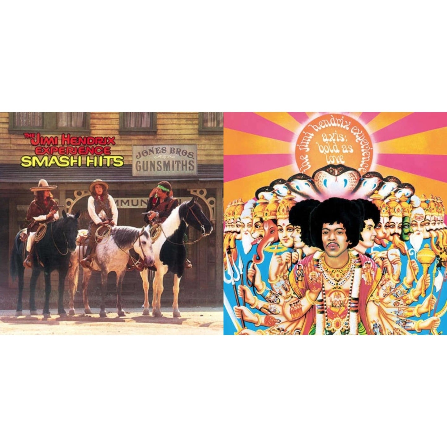 Axis: Bold As Love (Mono) (180G) & Smash Hits (150G LP Vinyl/Original Poster Reproduction)