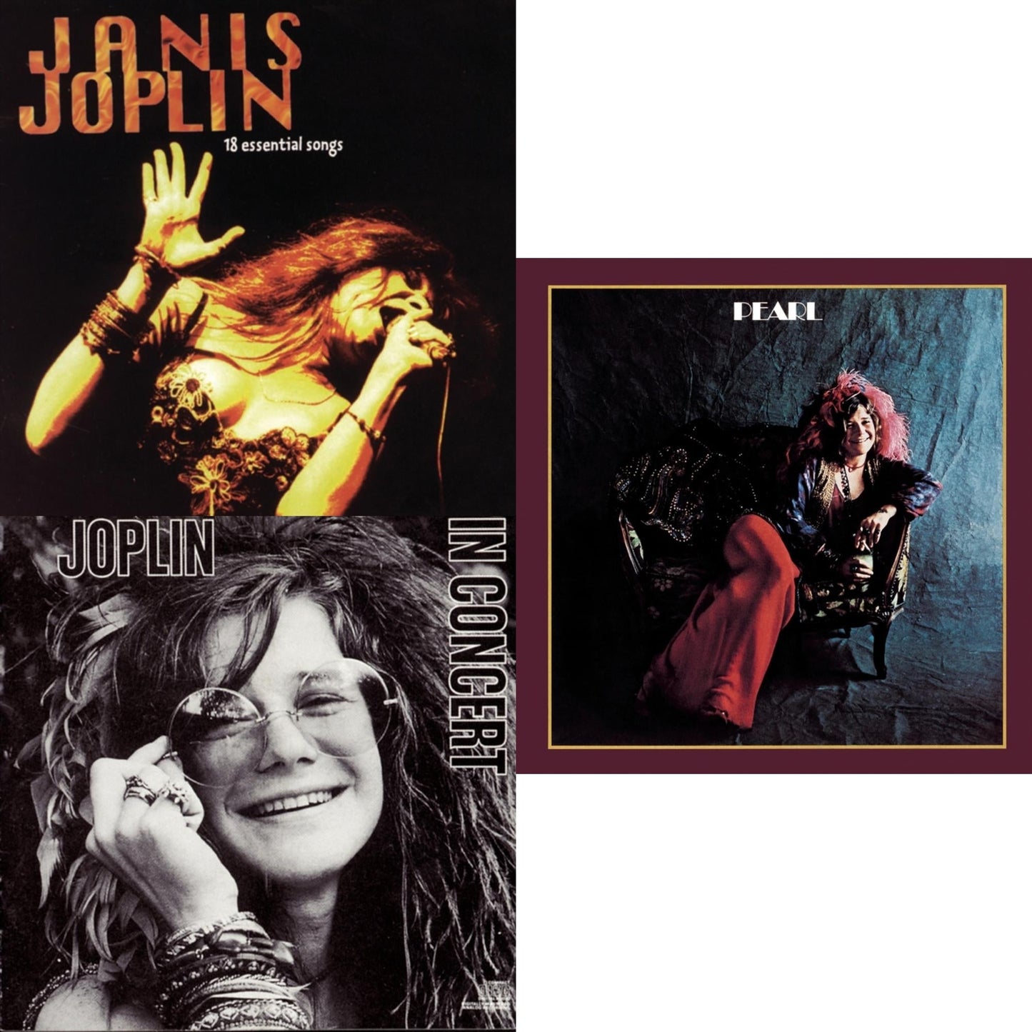18 Essential Songs & Joplin In Concert & Pearl