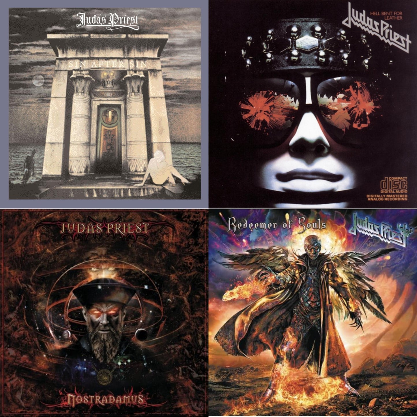 Nostradamus & Hell Bent For Leather & Sin After Sin & Redeemer Of Souls