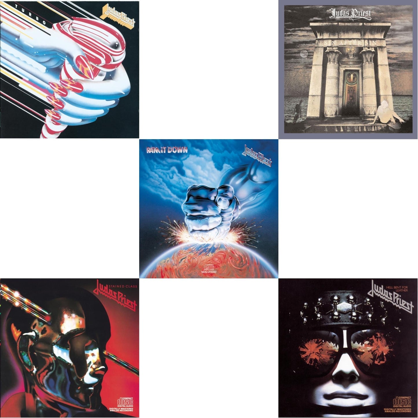 Ram It Down & Stained Class & Turbo & Hell Bent For Leather & Sin After Sin