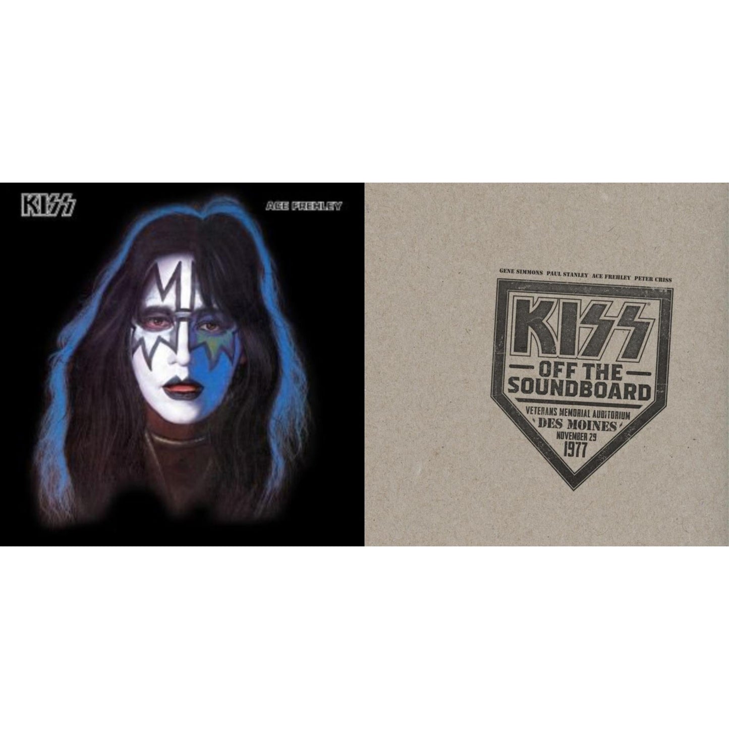 Kiss Off The Soundboard: Live In Des Moines (2LP) & Ace Frehley