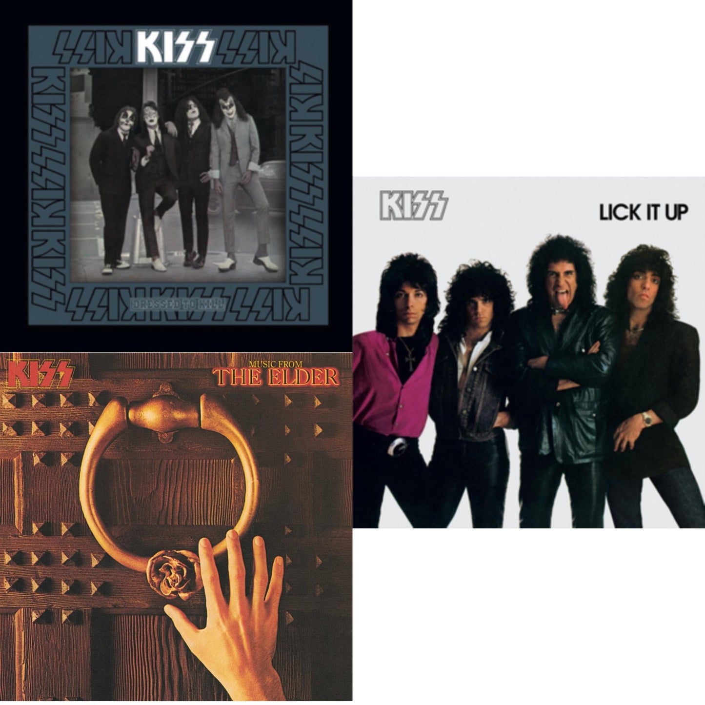 Music From The Elder (Half-Speed Master/Clear LP Vinyl/180G) & Lick It Up & Dressed To Kill