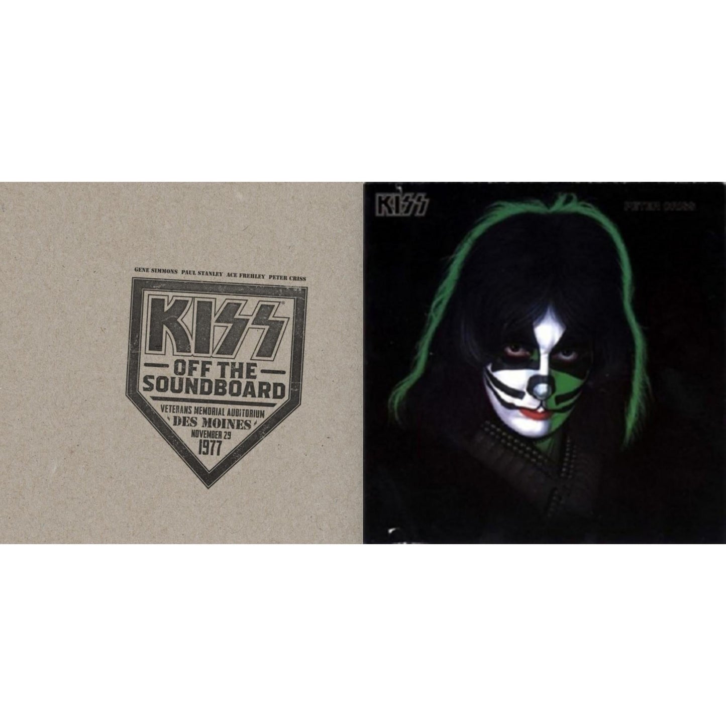 Kiss Off The Soundboard: Live In Des Moines (2LP) & Peter Criss