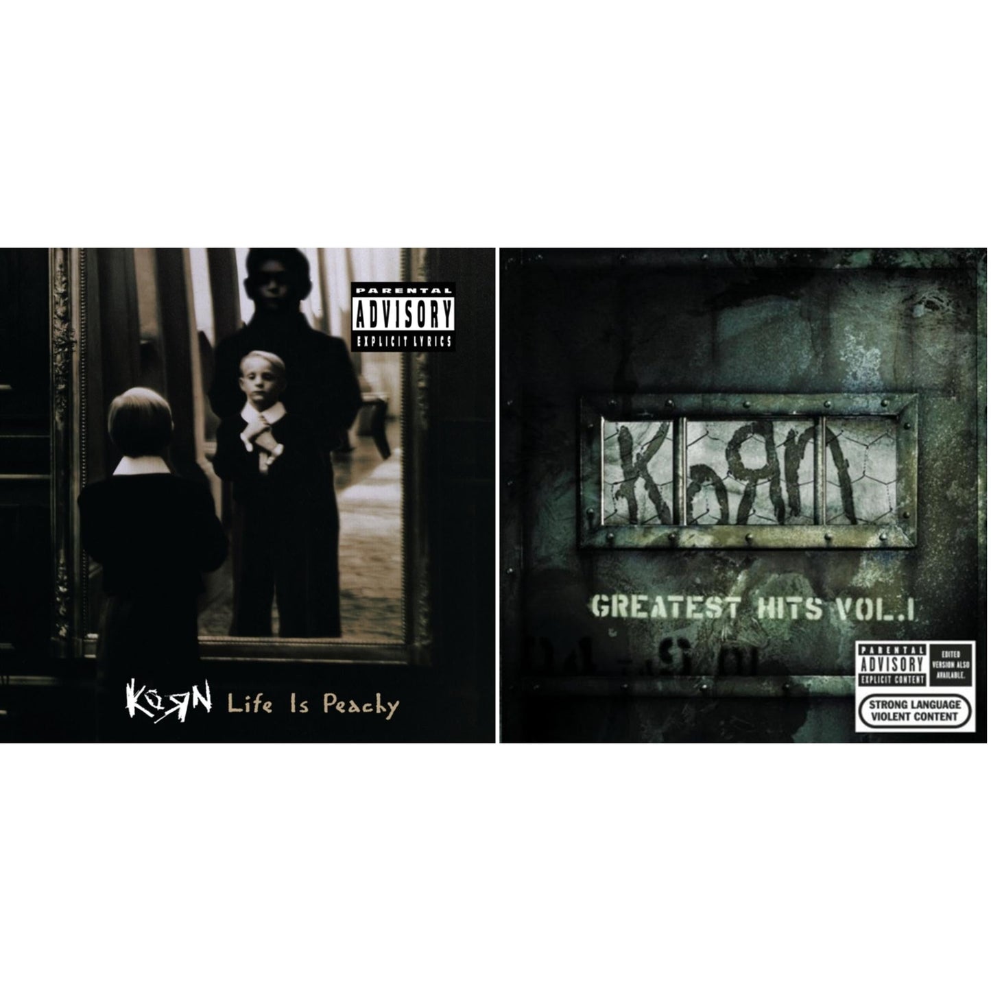 Korn - Greatest Hits Vol.1 & Life Is Peachy - CD Bundle
