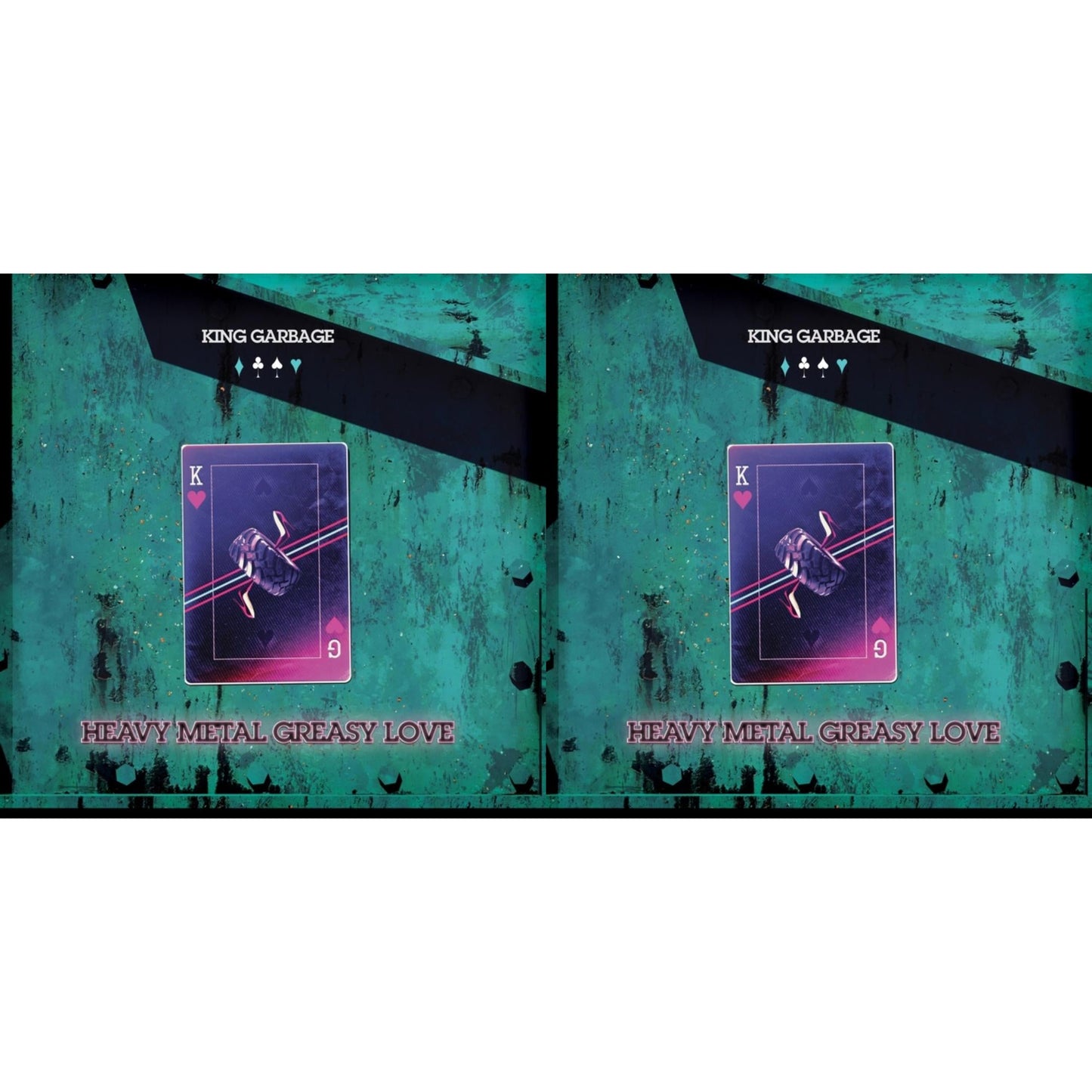 Heavy Metal Greasy Love (Coke Bottle Green LP Vinyl) & Heavy Metal Greasy Love (Pink LP Vinyl)