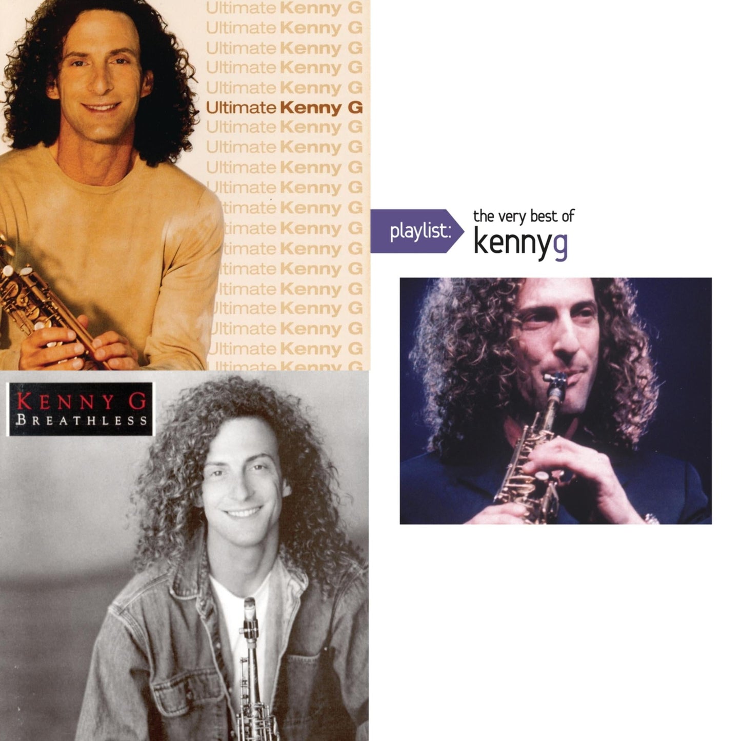 Kenny G - Ultimate Kenny G & Playlist: Very Best Of Kenny G & Breathless - CD Bundle