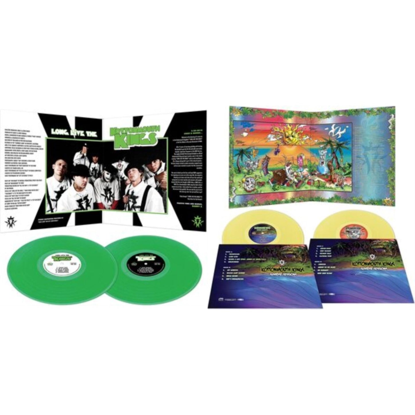 Long Live The Kings (Green Vinyl/2LP) & Sunrise Sessions (Yellow LP Vinyl)