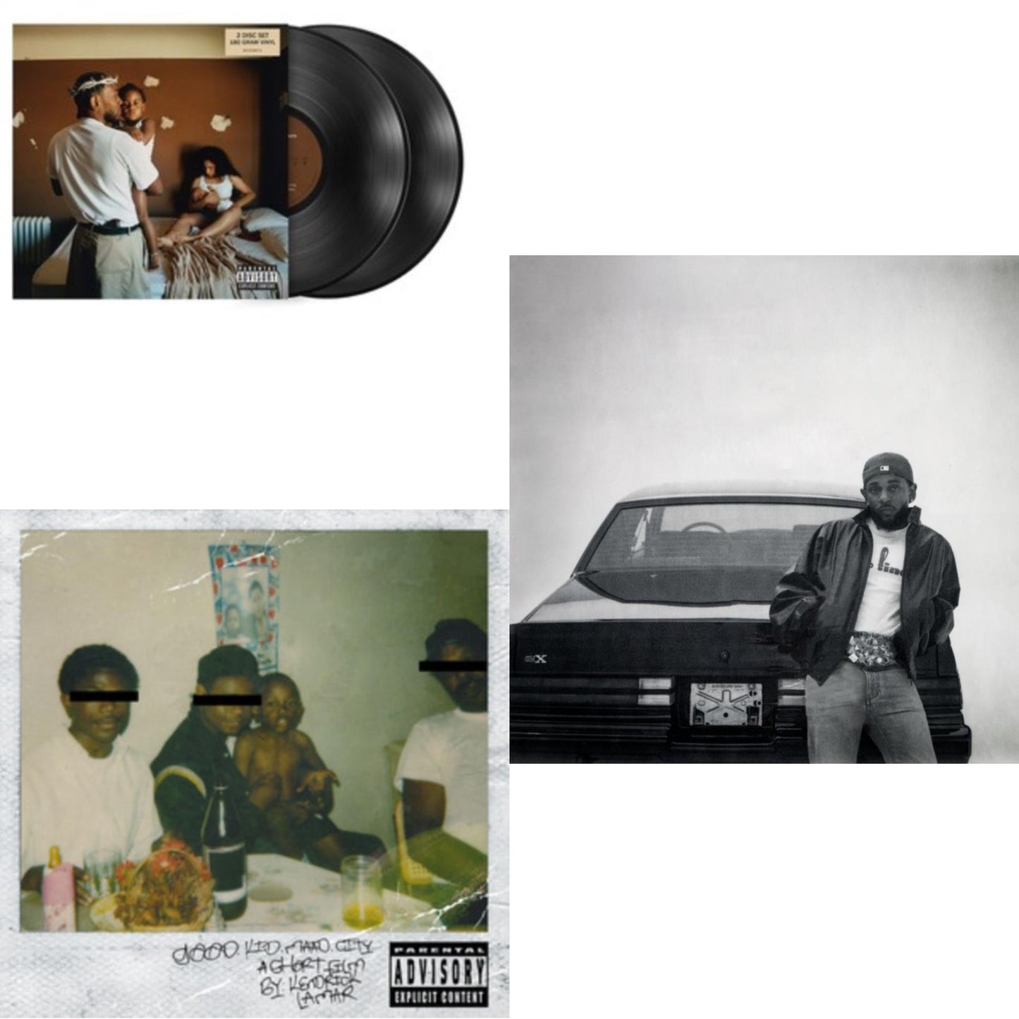 Kendrick Lamar - Mr. Morale & The Big Steppers (180G/2LP) & Good Kid, M.A.A.D City (X) (10Th Anniversary Edition/2LP) & Gnx (X)