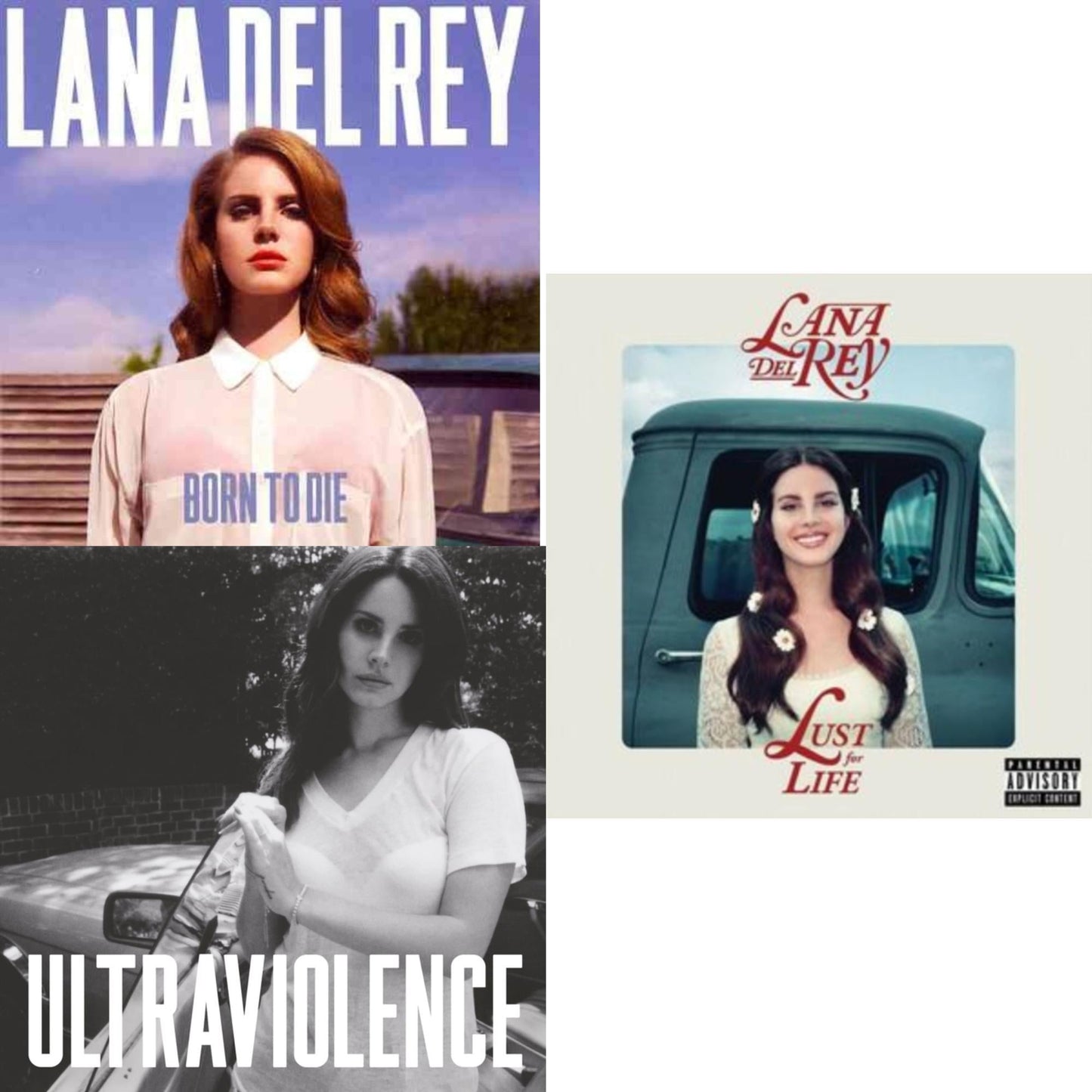 Born To Die & Ultraviolence & Lust For Life