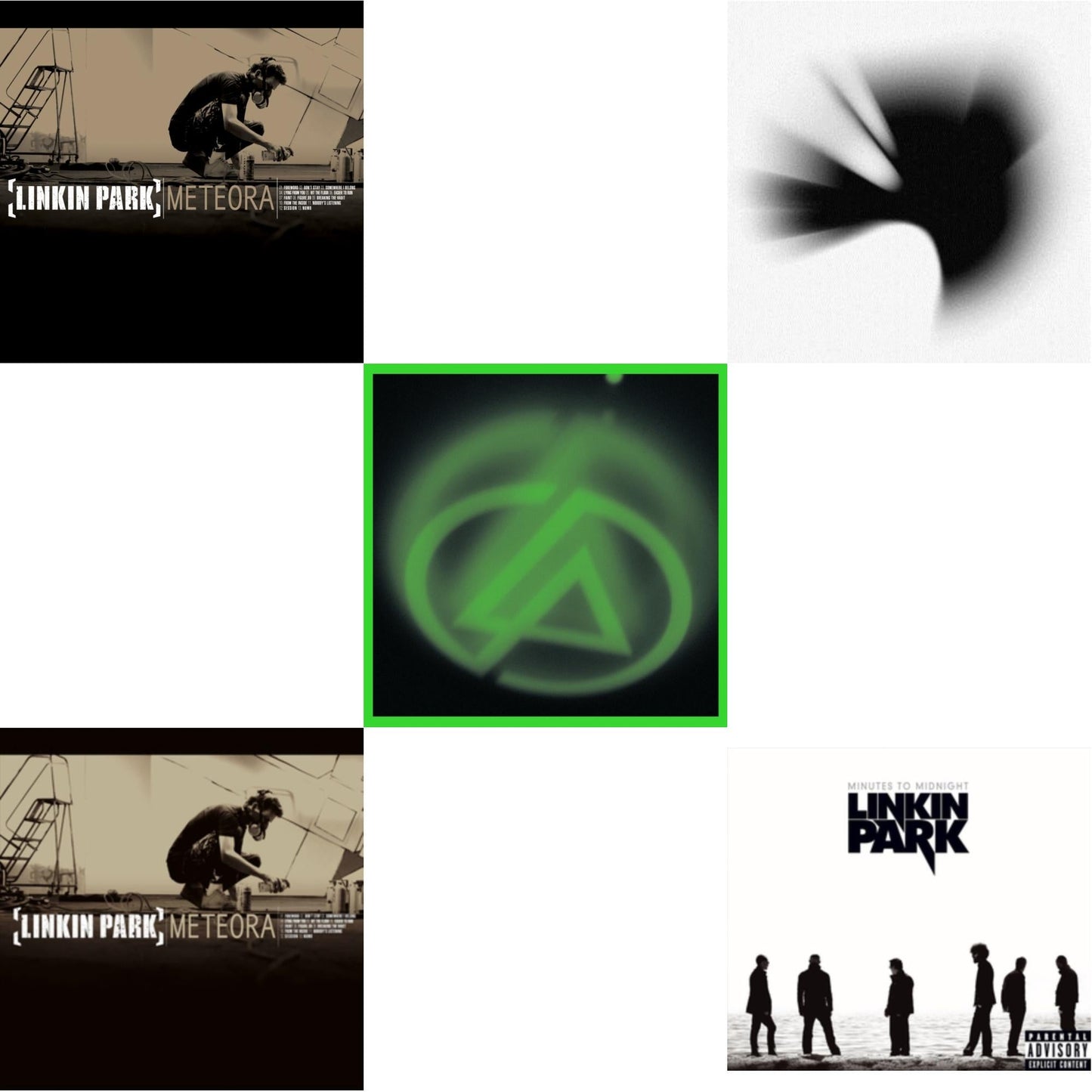 Linkin Park - Meteora & Meteora & Papercuts & Thousand Suns & Minutes To Midnight - CD Bundle
