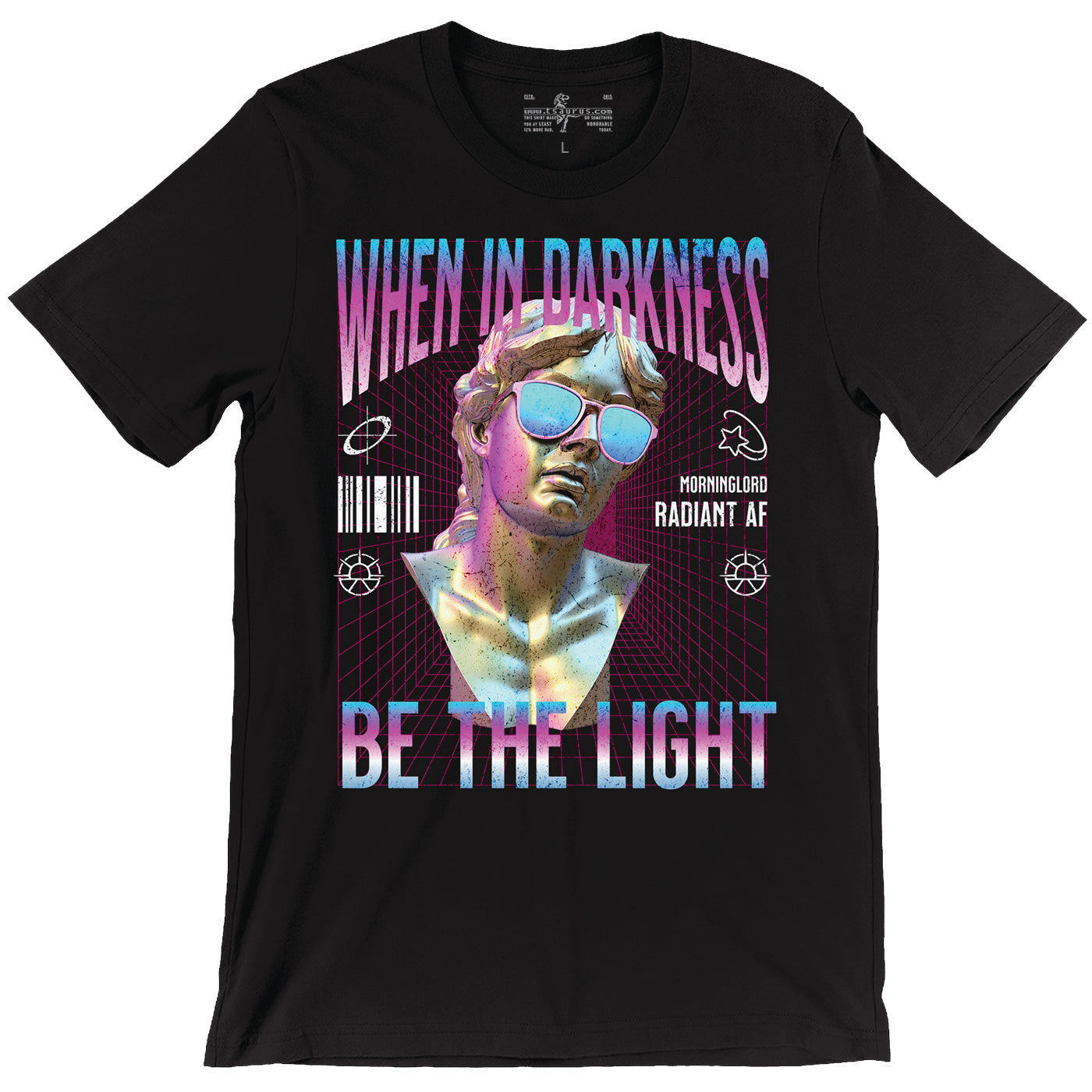 Radiant AF - Synthwave Lathander Tee