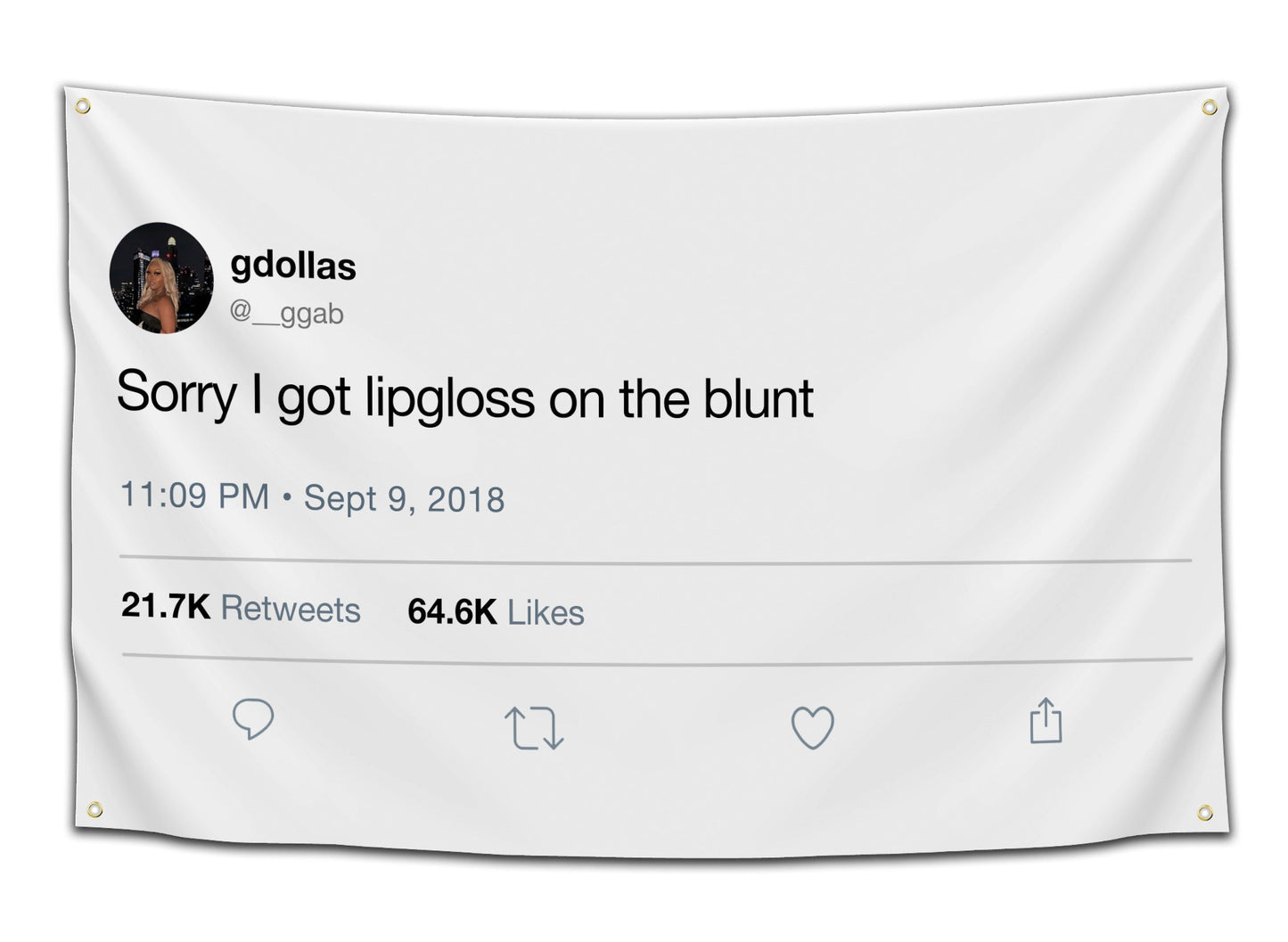 Lip Gloss on the Blunt