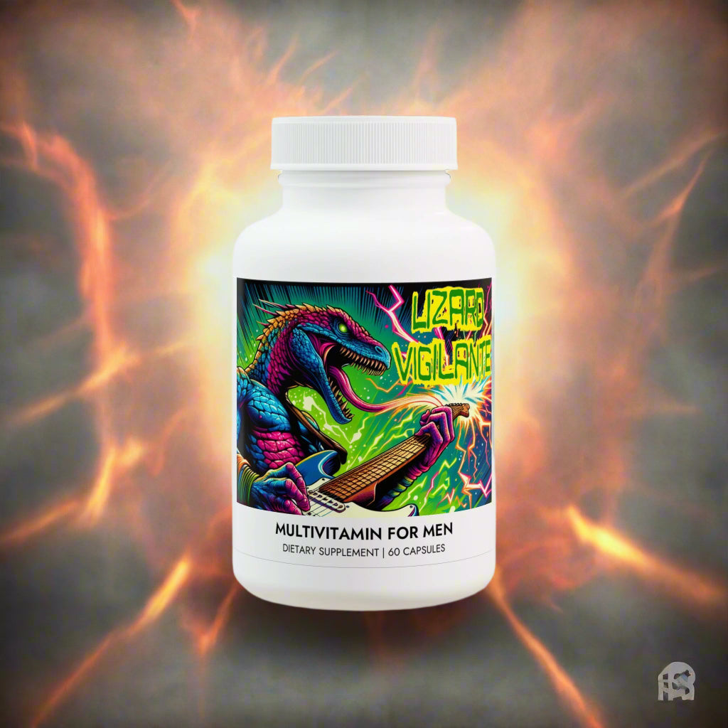 Lizard Vigilante Multivitamin for Men Supplement (60 Capsules) - Premium Food Supplements from Printify - Just $29.99! Shop now at Lizard Vigilante