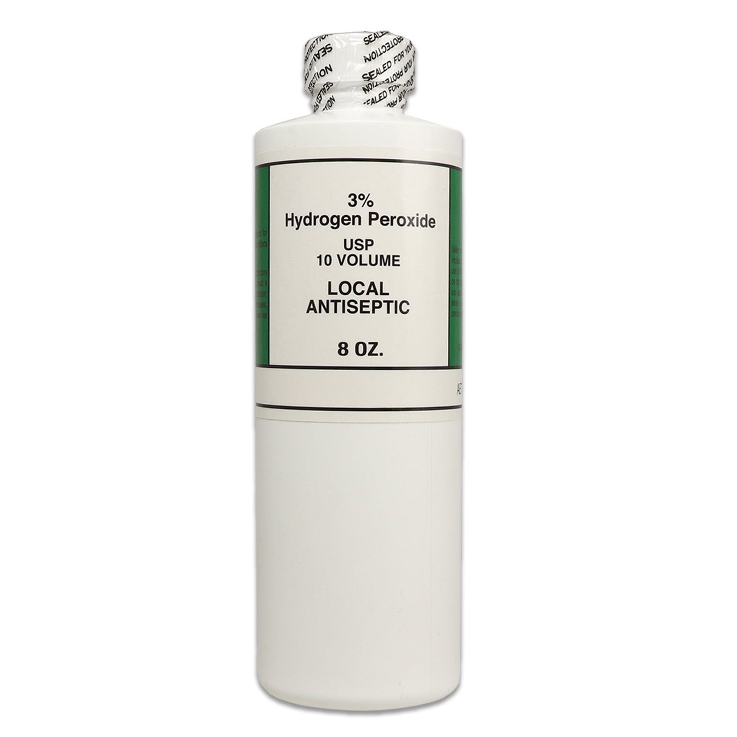 Hydrogen peroxide, 3% 8 oz. plastic bottle, 1 ea.