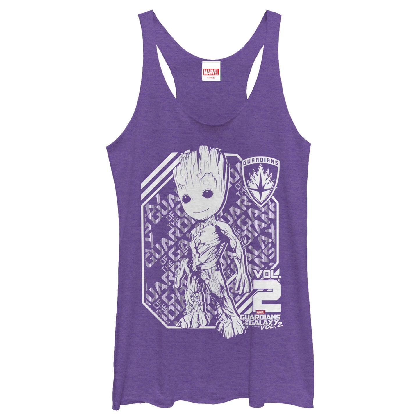 Marvel Groot Vol Two Junior's Tank Top Shirt