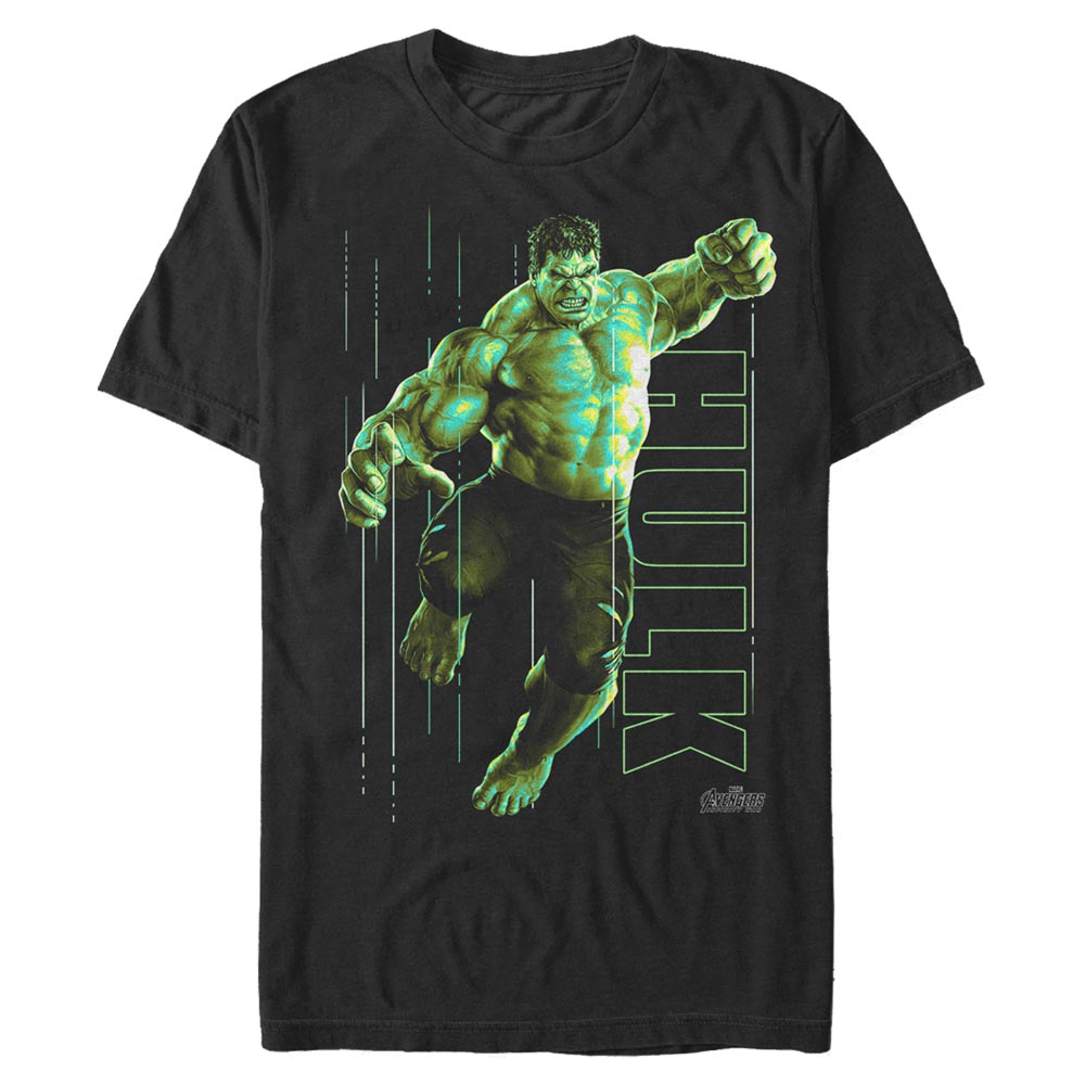Marvel Hulk Glow Mens T Shirt
