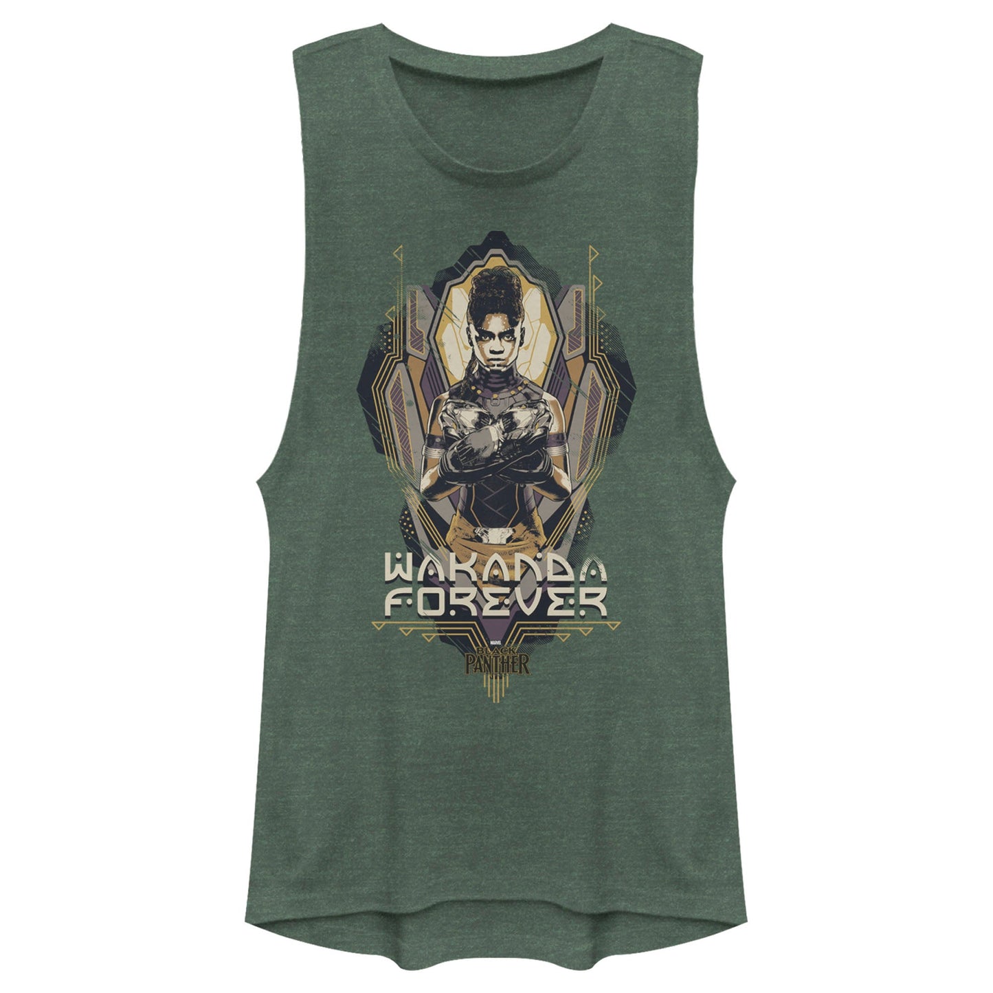 Marvel Shuri Forever Junior's Muscle Tee Shirt
