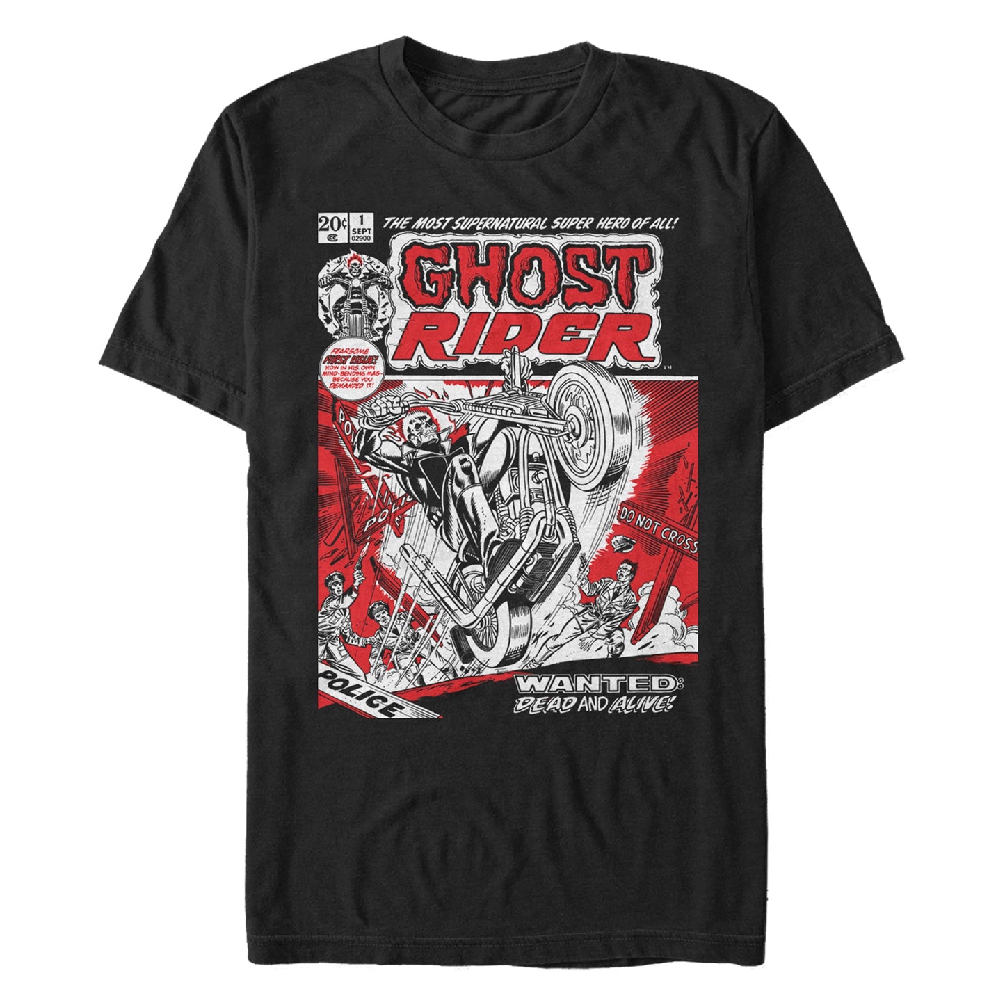 Marvel Rider One Mens T Shirt