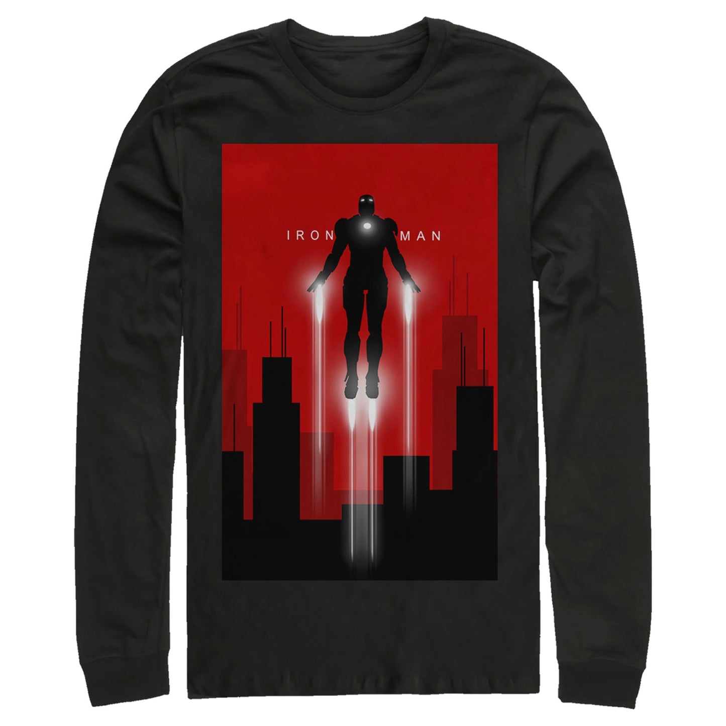 Marvel Take Off Long Sleeve Mens T Shirt