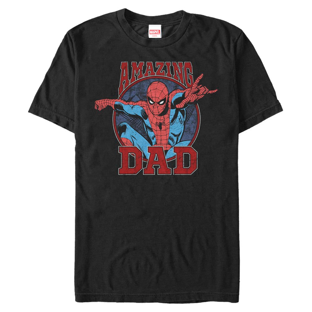 Marvel Father's Day Spider-Man Amazing Dad Mens T Shirt