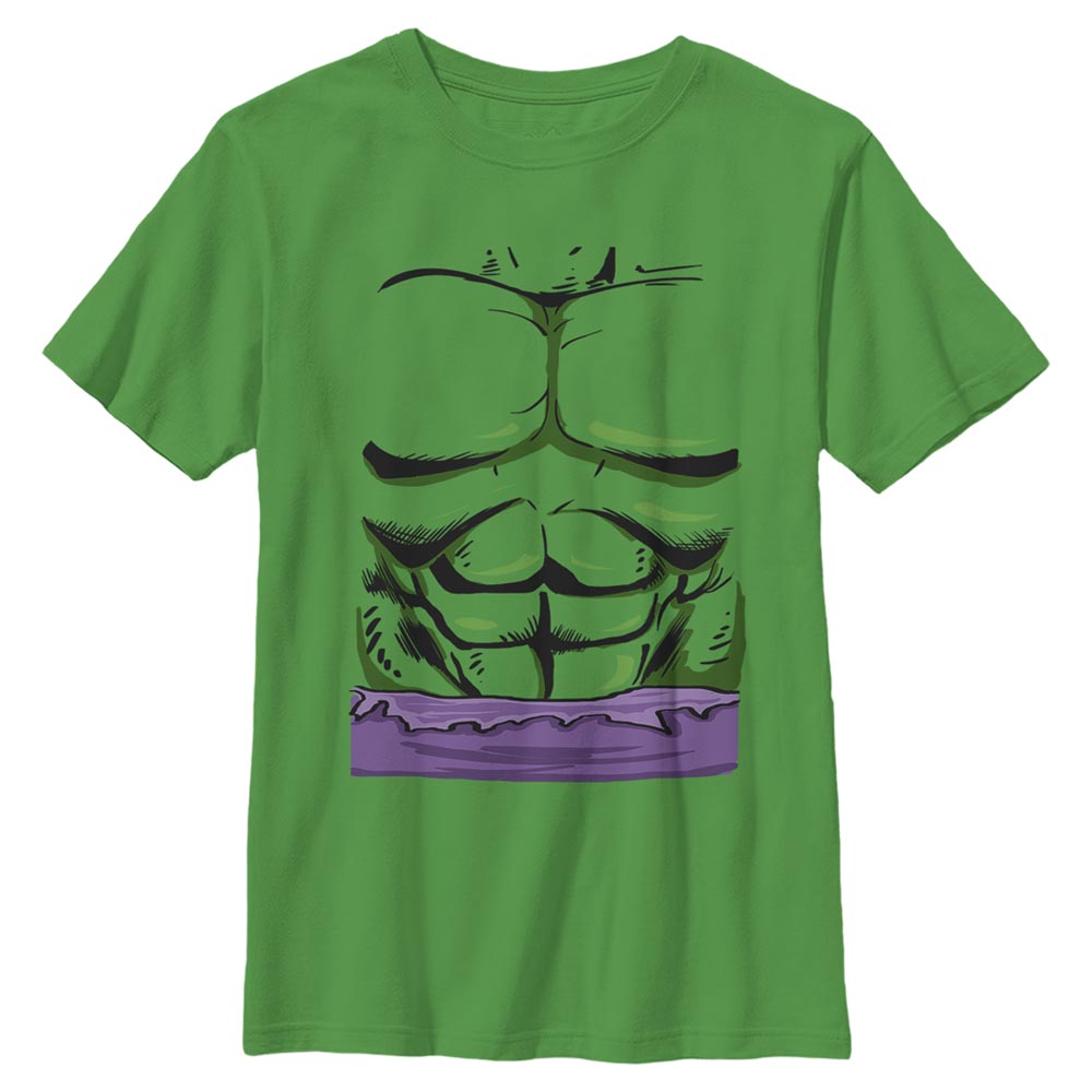 Marvel Halloween Hulk Classic Costume Boys Kids T Shirt
