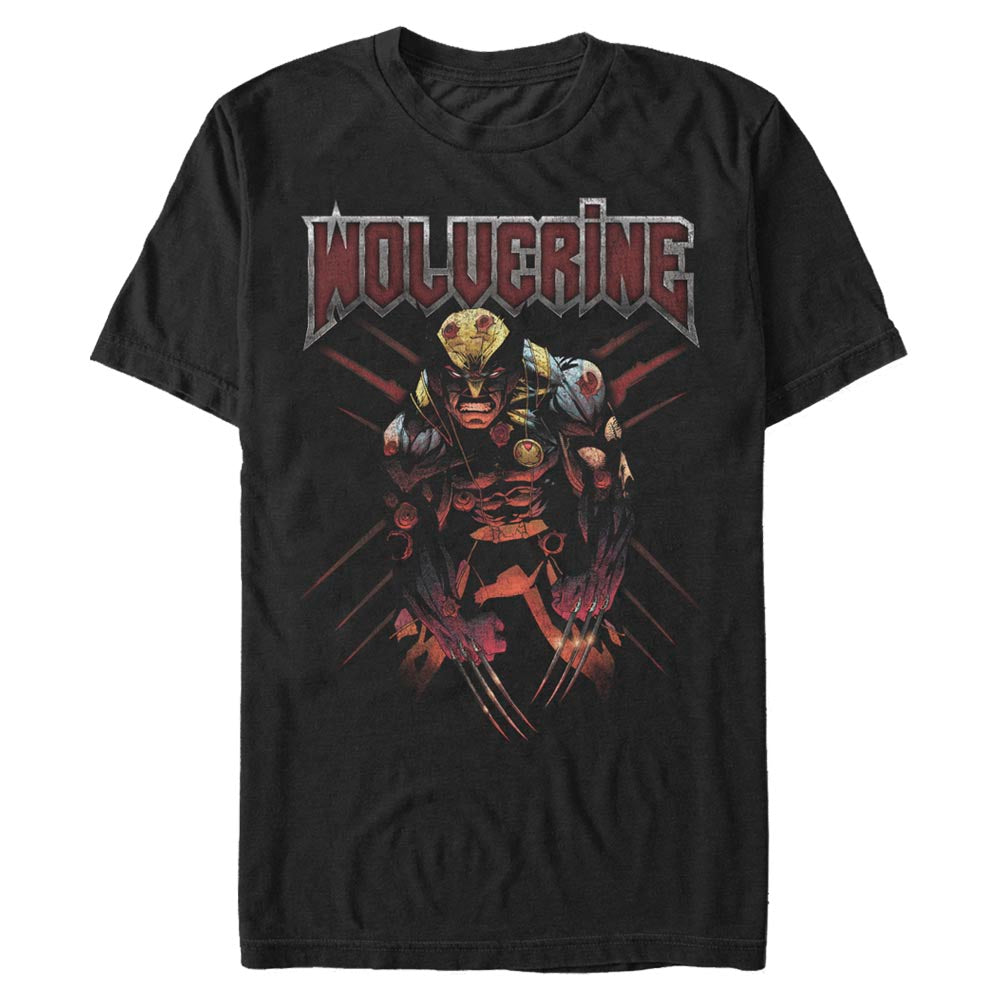 Marvel Sick Wolverine Mens T Shirt