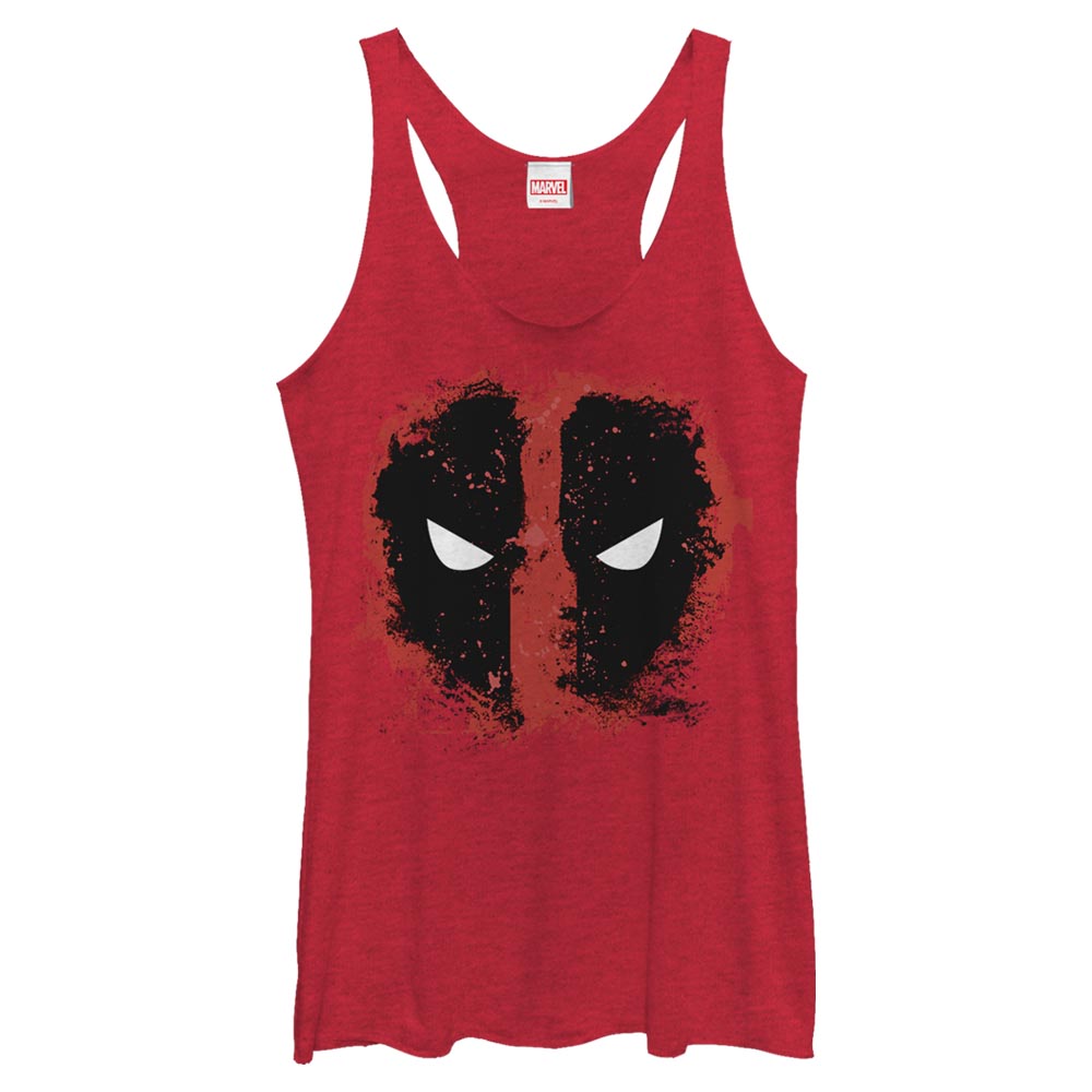 Marvel Dead Eyes Junior's Tank Top Shirt