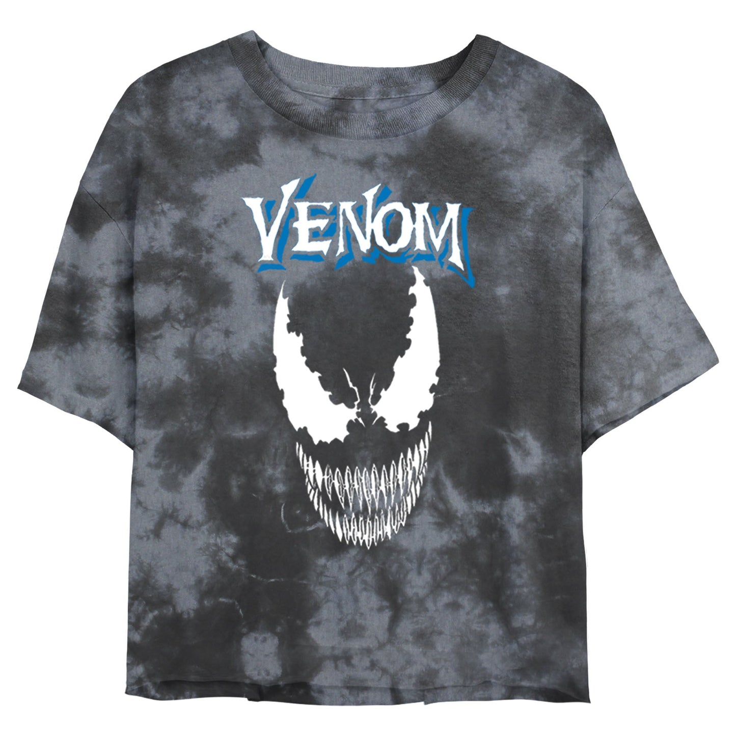 Marvel Venom Crest Bombard Junior's Tie-Dye T Shirt