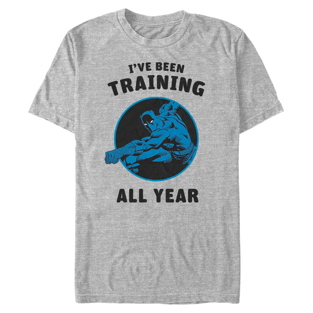 Marvel Panther Year Training Mens T Shirt